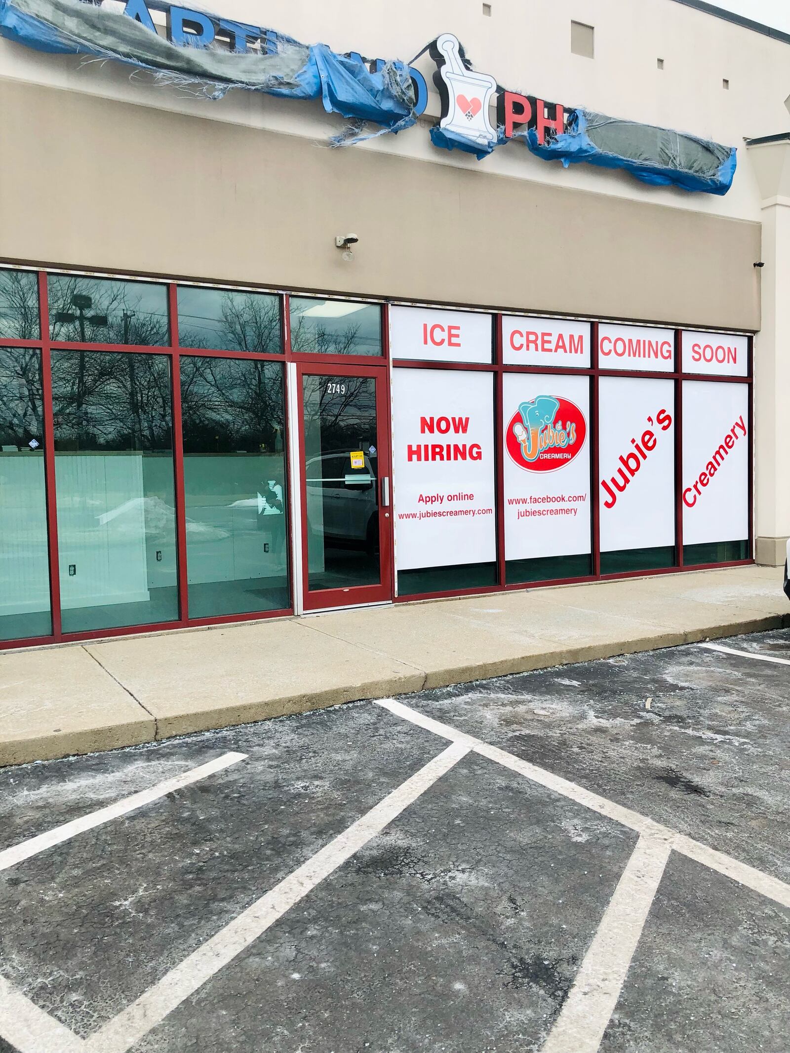 Jubie’s Creamery will open their second location at 1 p.m. on Thursday, May 12 at 2749 W. Alex Bell Road in Moraine.