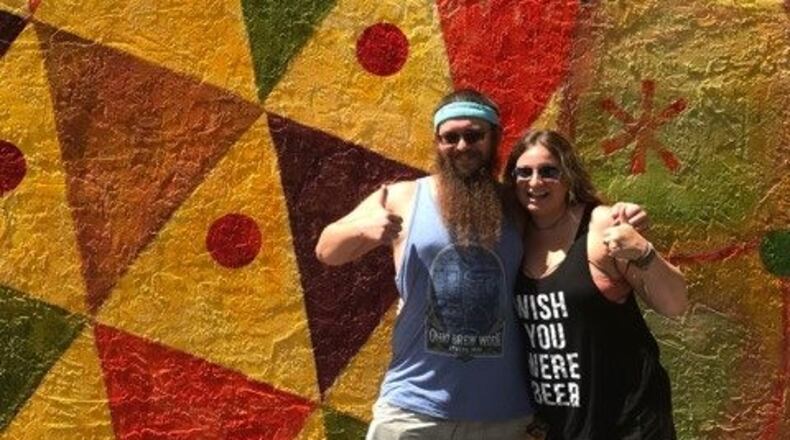 Sara Levin and Gus Stathes, owners of The Barrel House in downtown Dayton. SUBMITTED