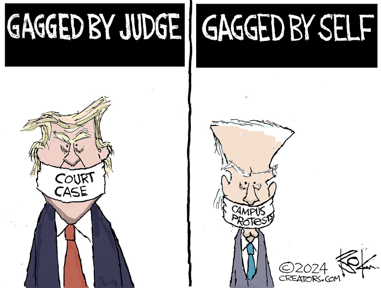 CARTOONS; Chip Bok, May 3, 2024