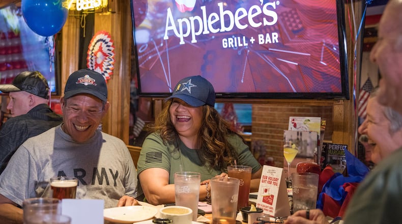 Applebee's is one of several restaurants offering meals to servicemembers on Veterans Day, Nov. 11, 2025. CONTRIBUTED/FILE