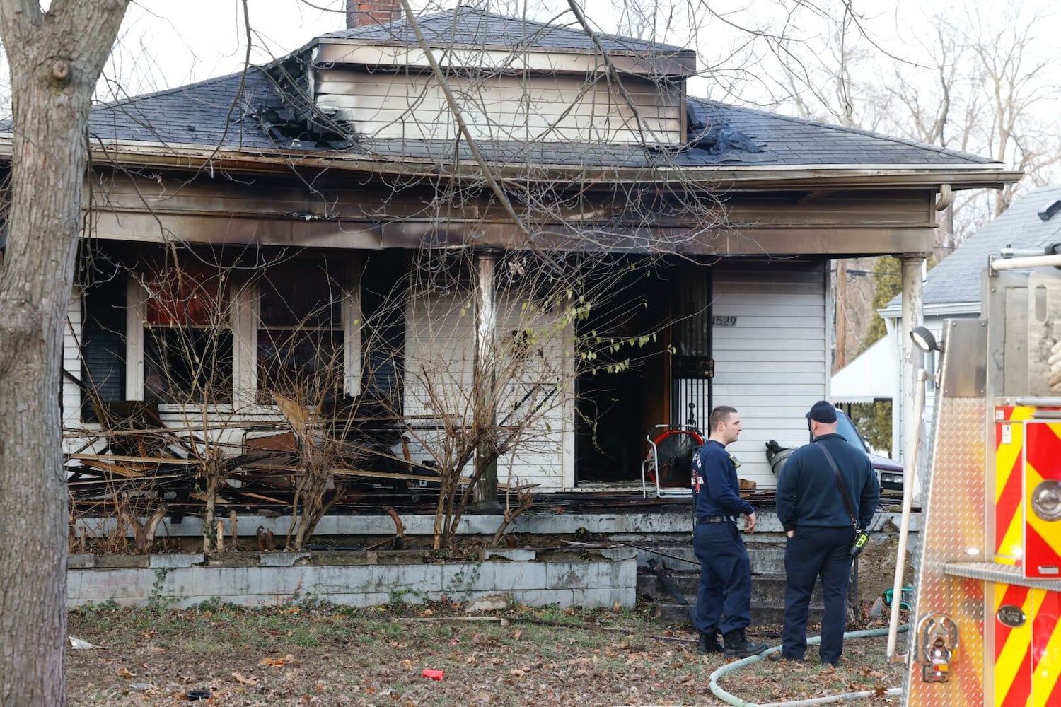 house fire