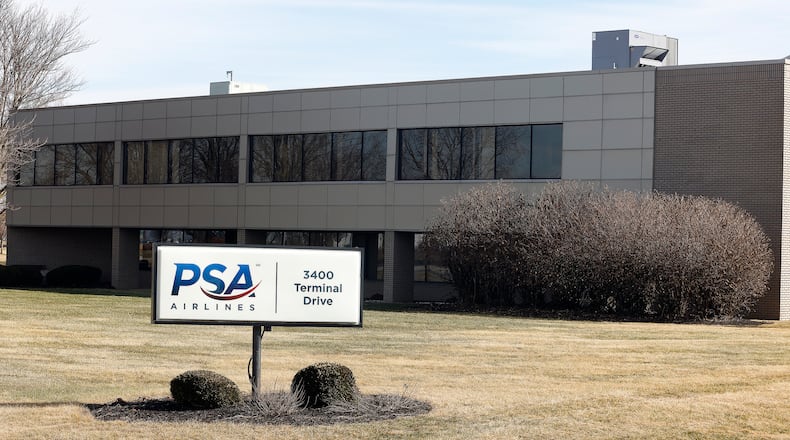 PSA Airlines, 3400 Terminal Drive, Dayton.  MARSHALL GORBY\STAFF
