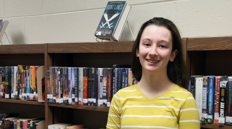 Local spelling bee champ Lane Schnell. CONTRIBUTED.