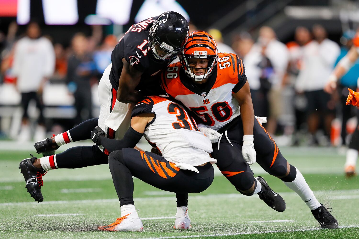 PHOTOS: Cincinnati Bengals rally stunning win over Atlanta Falcons