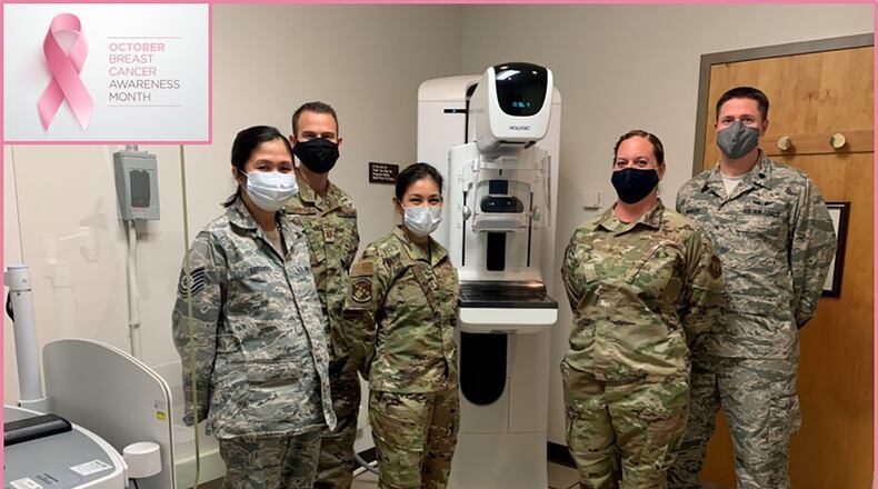 Wright-Patterson Medical Center offers access to state-of-the-art technology when it comes to being assessed for breast cancer. WPMC recently installed two new Hologic Selenia Dimensions 3D Mammography units, and medical staff are ready to provide skilled patient care. U.S. AIR FORCE PHOTO