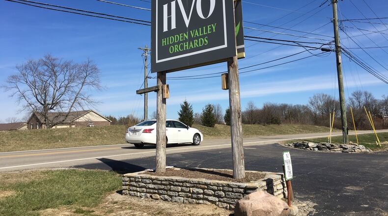 Hidden Valley Fruit Farm in Lebanon. CONTRIBUTED