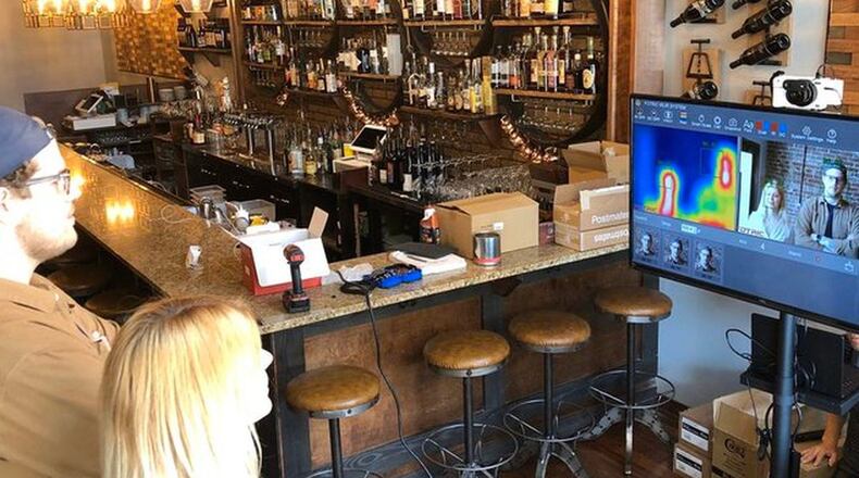 A North Carolina restaurant is going above and beyond state requirements as they prepare to reopen at a limited capacity -- adding thermal imaging cameras to track customers' temperature. (WSOCTV.com/WSOCTV.com)