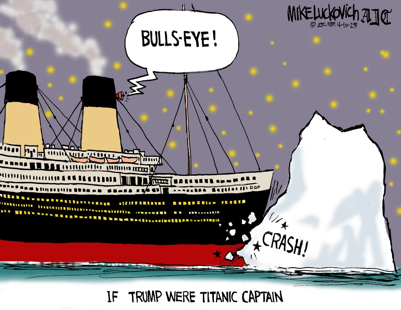 CARTOONS: Mike Luckovich, April 13, 2025