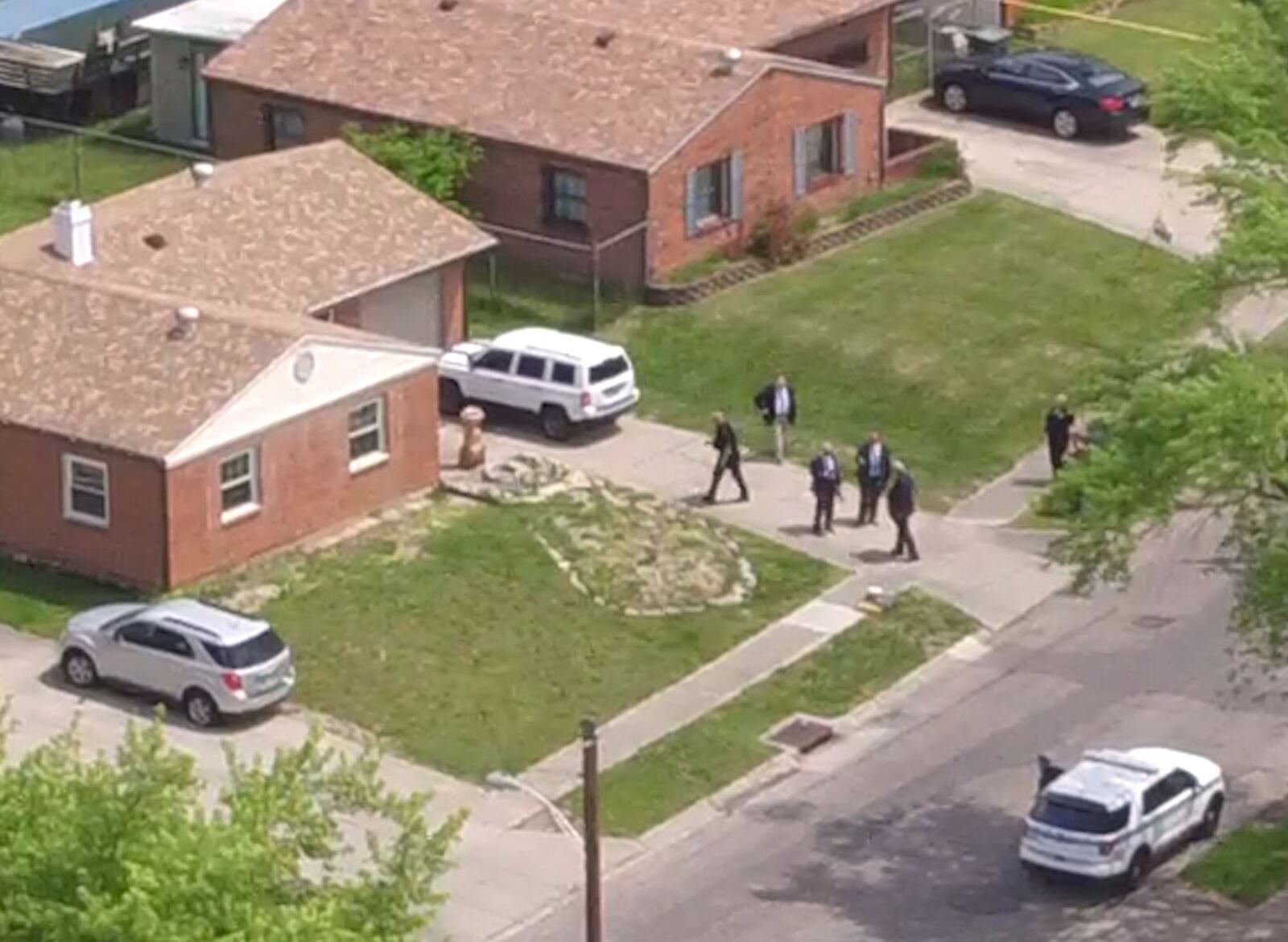Two children were shot at 3821 Lori Sue Ave. in Dayton on Thursday. Dayton police Major Eric Henderson said responding officers discovered two young children, both under the age of 10, suffering from gunshot wounds. A third child was uninjured. Nearby Rosa Parks School was put on lockdown after the shooting. TY GREENLEES / STAFF
