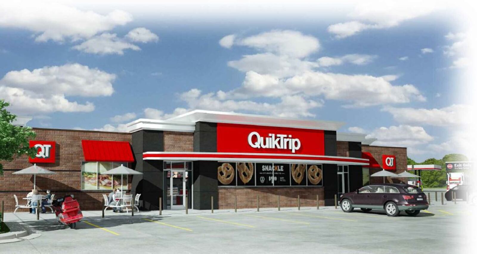 QuikTrip plans to open a new travel center on Cincinnati Street in southern Dayton. CONTRIBUTED