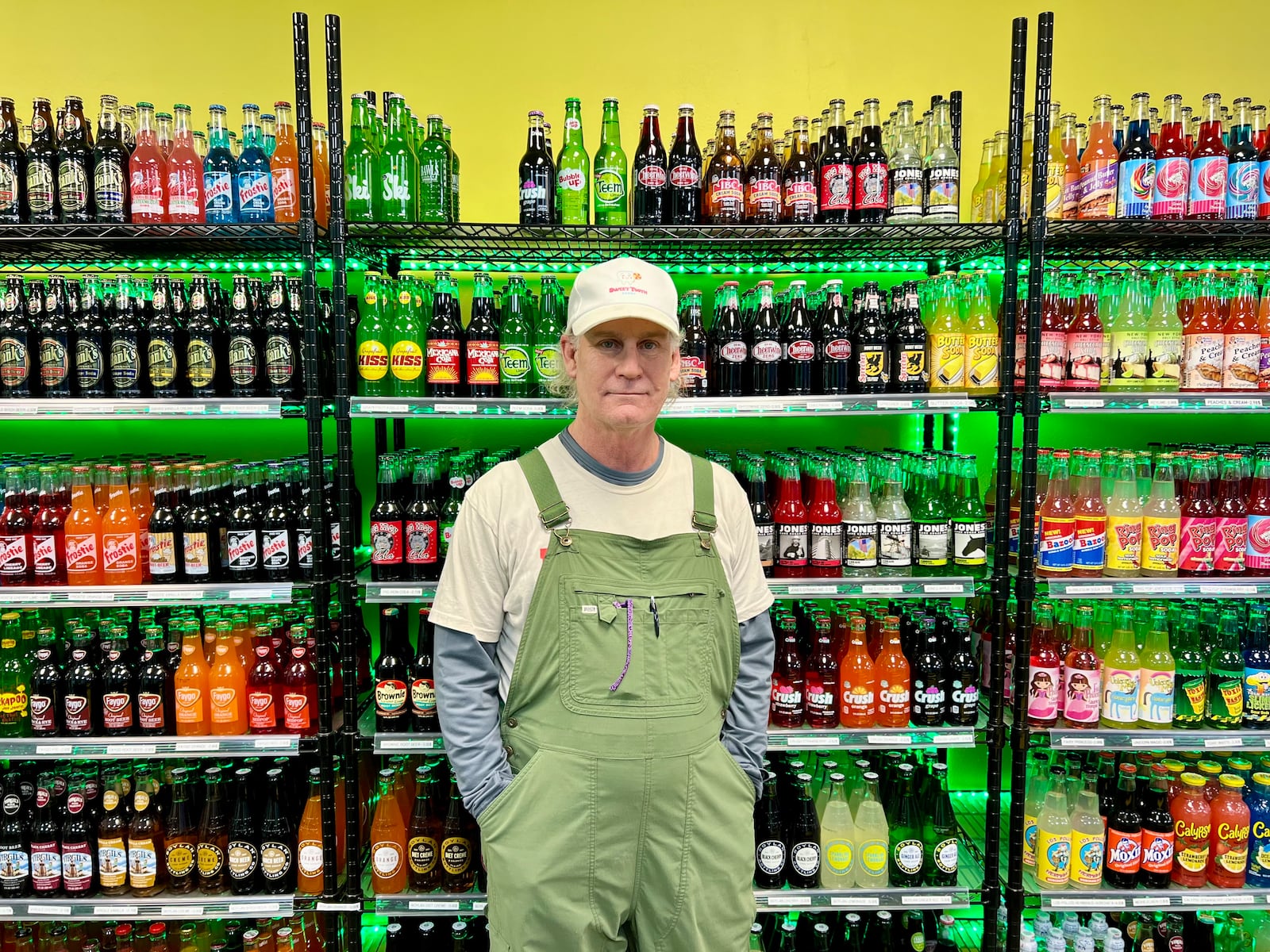 John Craig, owner of Sweet Tooth Candy in Englewood. AIMEE HANCOCK/STAFF