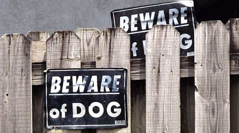 Two Dayton area dog attacks have been reported in the past week. FILE