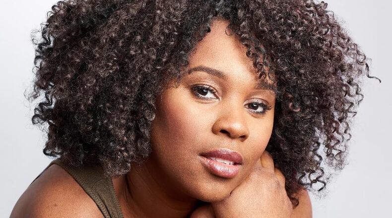 Ta'Rea Campbell portrays Angelica Schuyler in "Hamilton." (PHOTO COURTESY OF DAYTON LIVE)