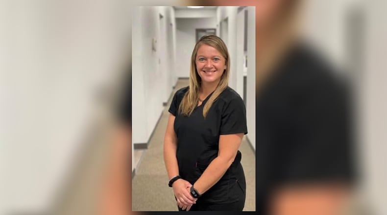 Elyssa Davis of Brookville is a recovering addict that sought help rebuilding her life through Goodwill Easterseals of Miami Valley and their Recovery and Employment program. The program helps people struggling with addiction with long term employment solutions