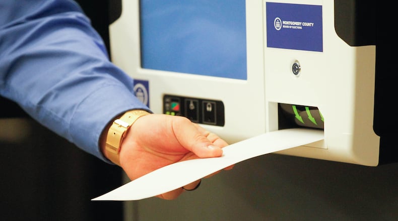 Voters in four area counties will vote Tuesday on 19 funding measures for schools, police and fire protection, roads and bridges, as well as for a health district and library. CHRIS STEWART / STAFF