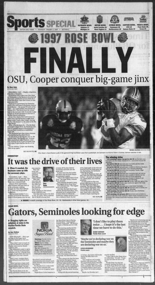 Ohio State Football pages