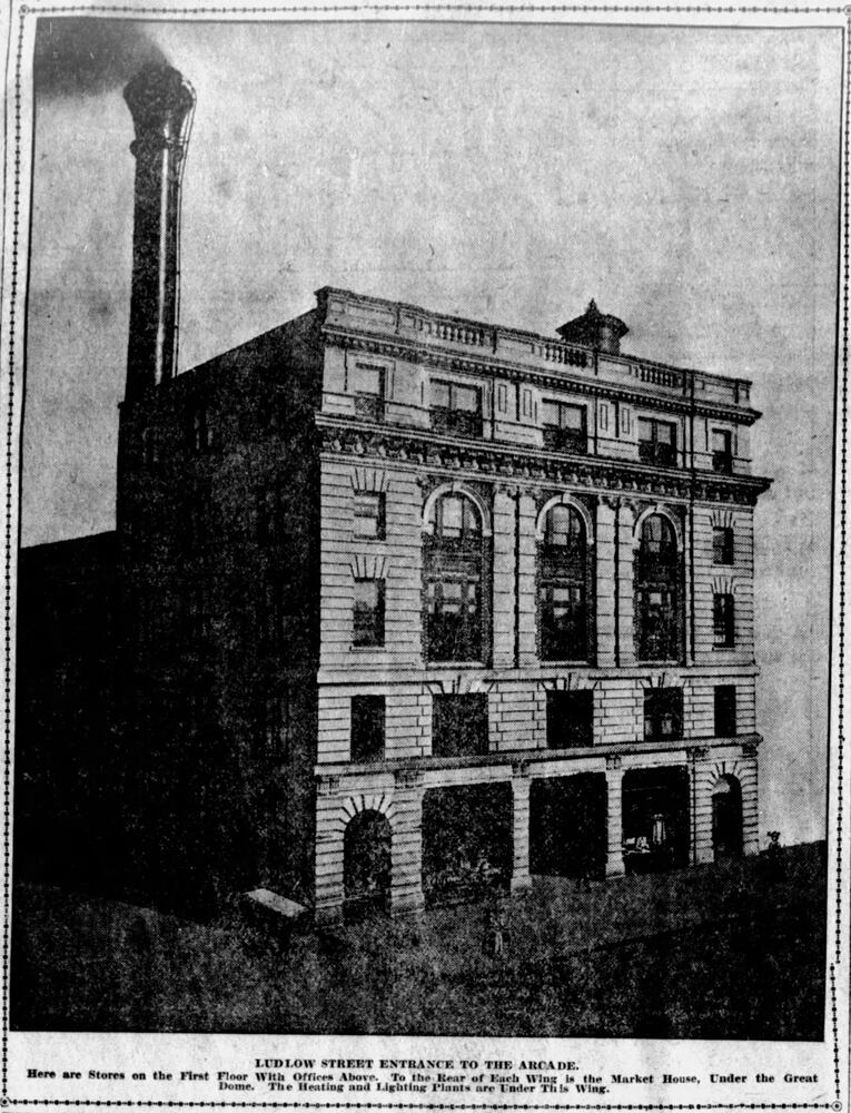 Dayton Arcade history pages