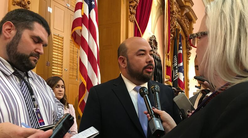 Republican Cliff Rosenberger said he may run for state auditor in 2018, a move that may pit him against fellow lawmaker Keith Faber.