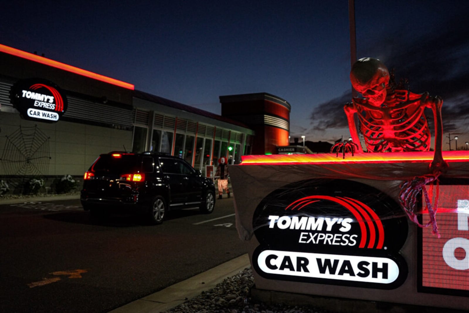 After opening in March, Tommy’s Express Car Wash on Brandt Pike in Huber Heights will transform into a haunted experience on select nights (TOMMY'S EXPRESS).