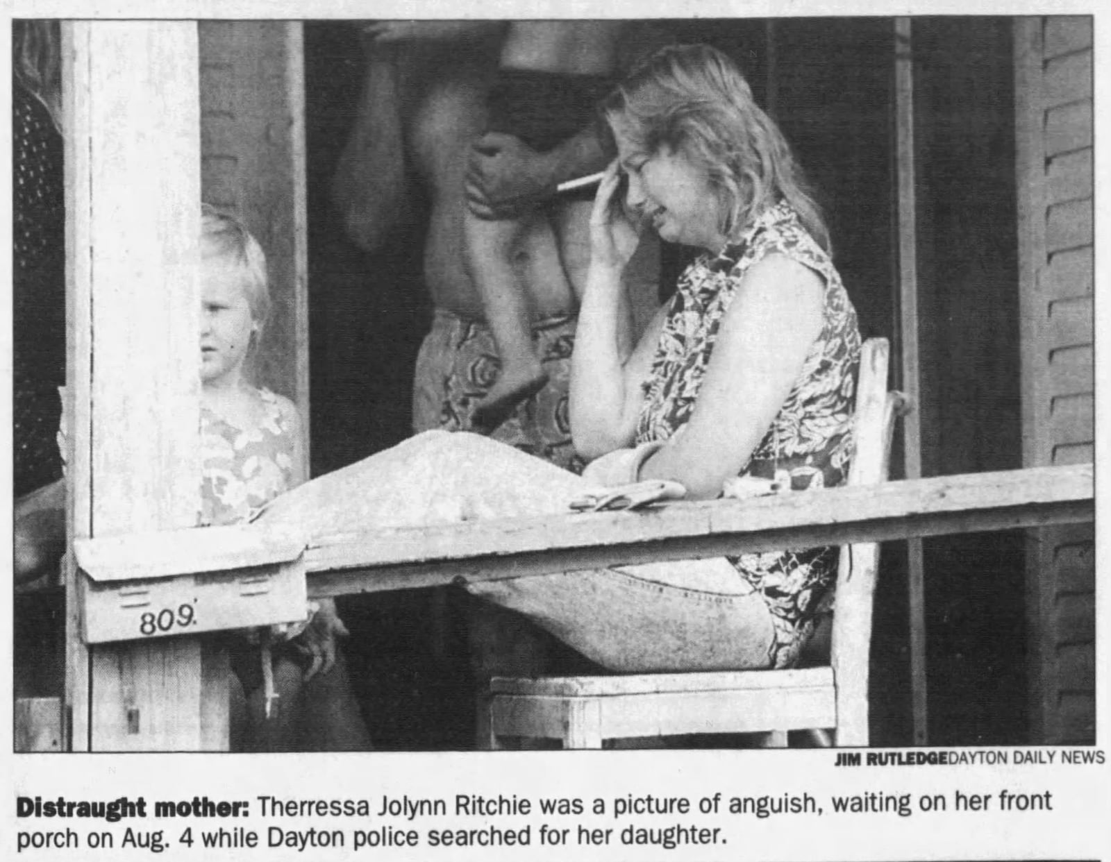 While the search continued, Jolynn Ritchie made anguished pleas for Samantha’s return. DAYTON DAILY NEWS ARCHIVES