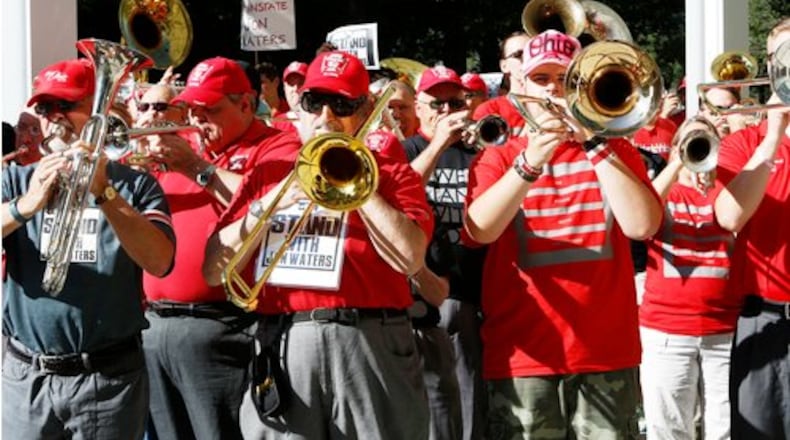 The Ohio State University Alumni Band have committed to participant in one of two Miamisburg bicentennial parades scheduled for next June. FILE PHOTO