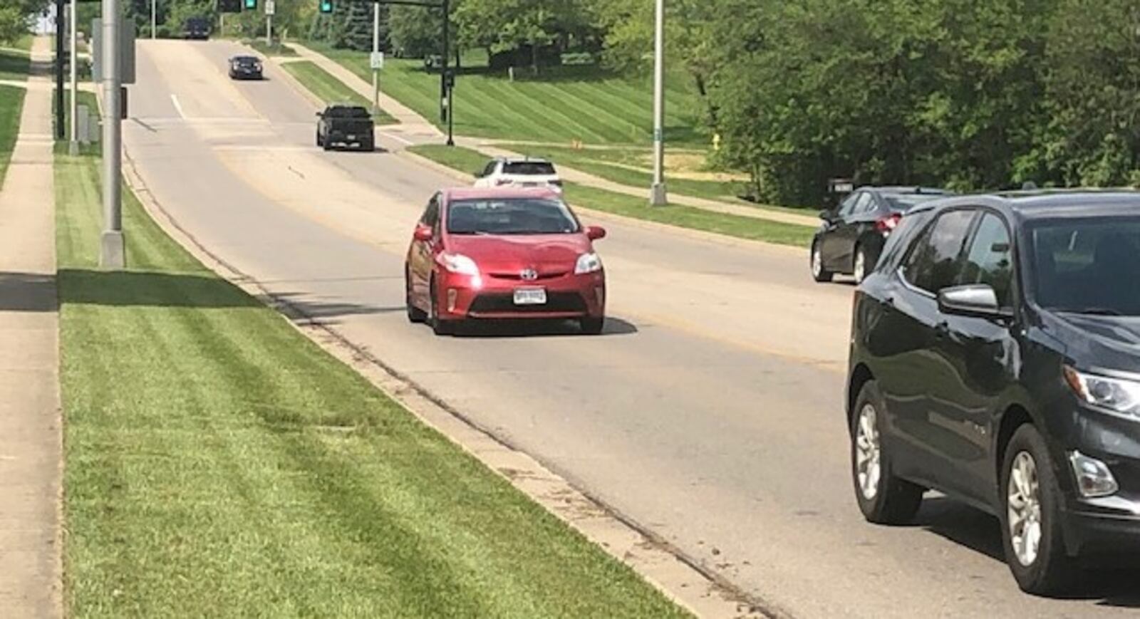 Records show an average daily traffic count of 16,260 vehicles in 2015 on County Line Road is projected to grow to 21,000 by 2035. NICK BLIZZARD/STAFF
