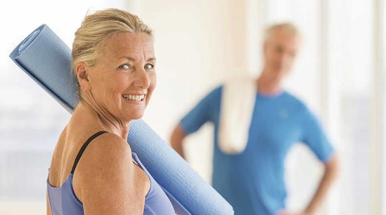 Men and women may begin to feel less flexible as they get older.