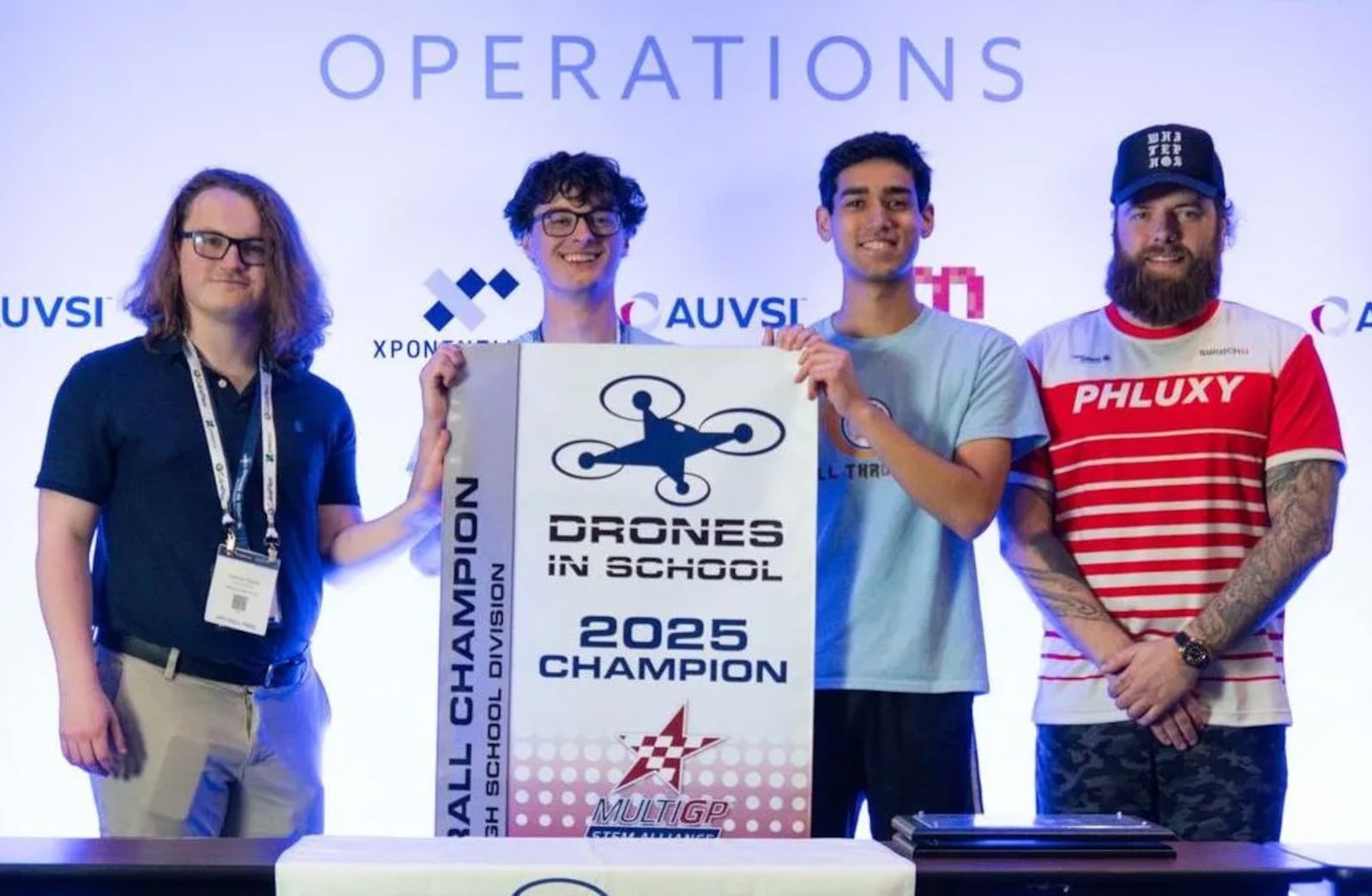 Bellbrook High School's drones team won its fourth consecutive national championship as "Full Throttle" takes home the Best Overall title in Houston, Texas last month. CONTRIBUTED