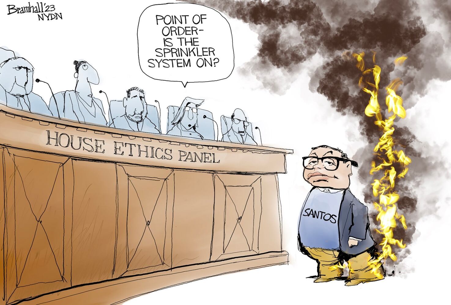 WEEK IN CARTOONS: Dilbert, Chicago mayor’s race, George Santos and more
