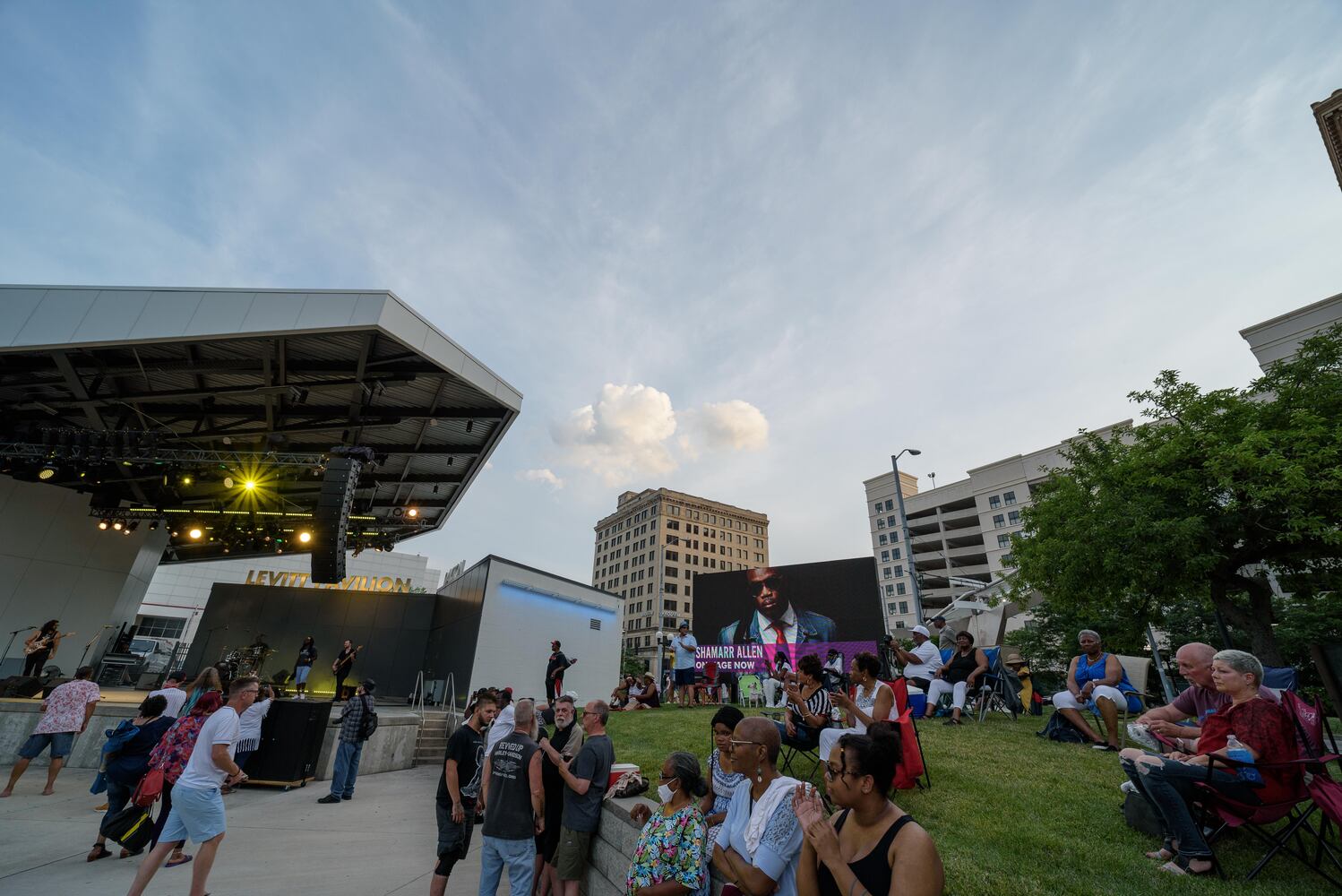 PHOTOS: Shamarr Allen kicks off the 2021 Levitt Pavilion Dayton concert season!