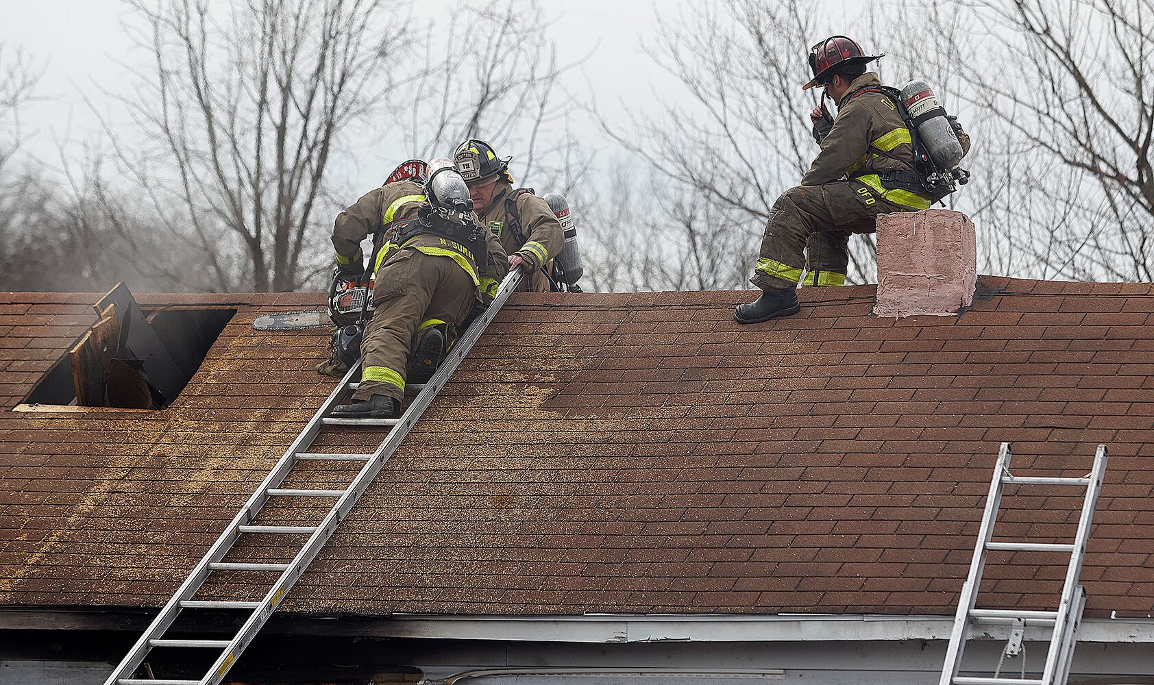 Riverside housefire