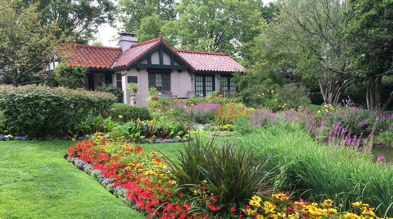 Oakwood’s Smith Gardens, given to the city in 1974, has been called a “community treasure.” CONTRIBUTED