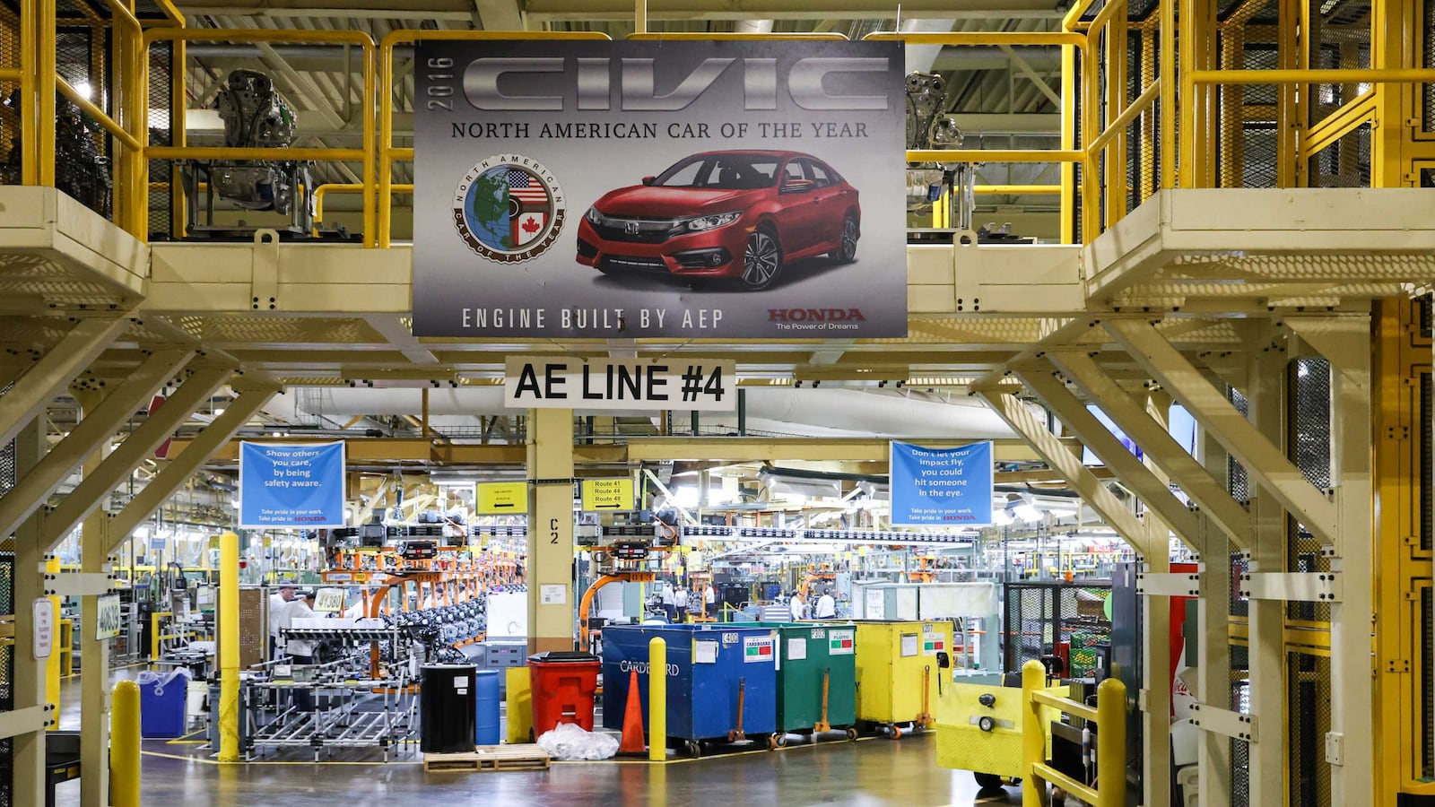 Honda's Anna Engine Plant is celebrating its 40th anniversary. The facility makes many parts aside from engines for Honda and Acura vehicles. The company is in the midst of ramping up electric vehicle production, and cases for EV batteries are among parts manufactured in Anna. BRYANT BILLING / STAFF
