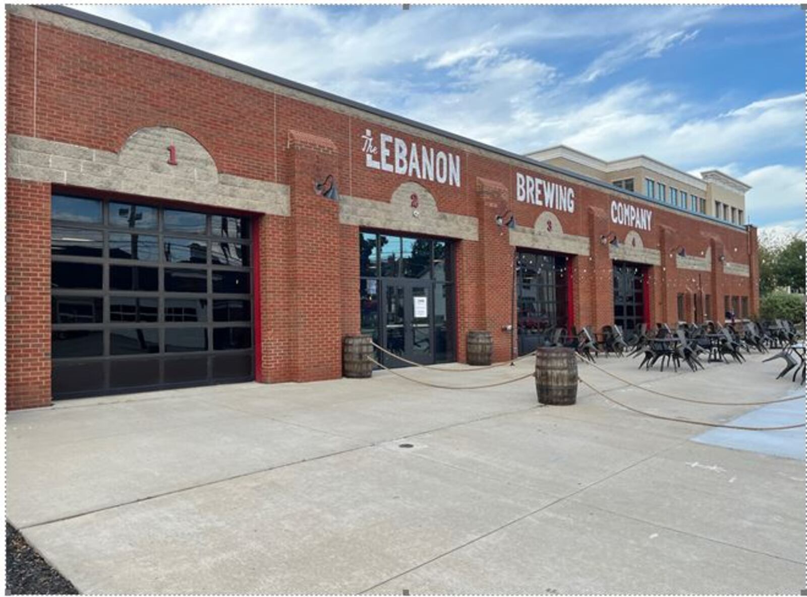 The Lebanon Brewing Company will open its doors today at 11 a.m. at 20 W. Silver St. in Lebanon. The new brewery is located  in the city's former fire station. ED RICHTER/STAFF
