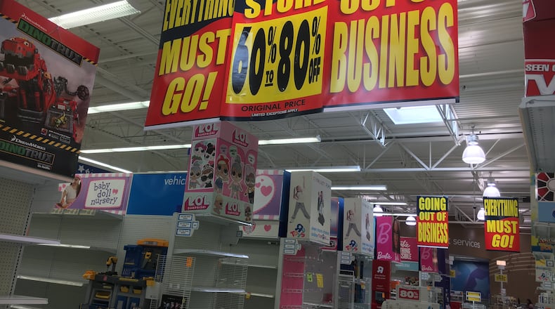 Toys “R” Us may be making a comeback after local stores closed in June. STAFF PHOTO / HOLLY SHIVELY