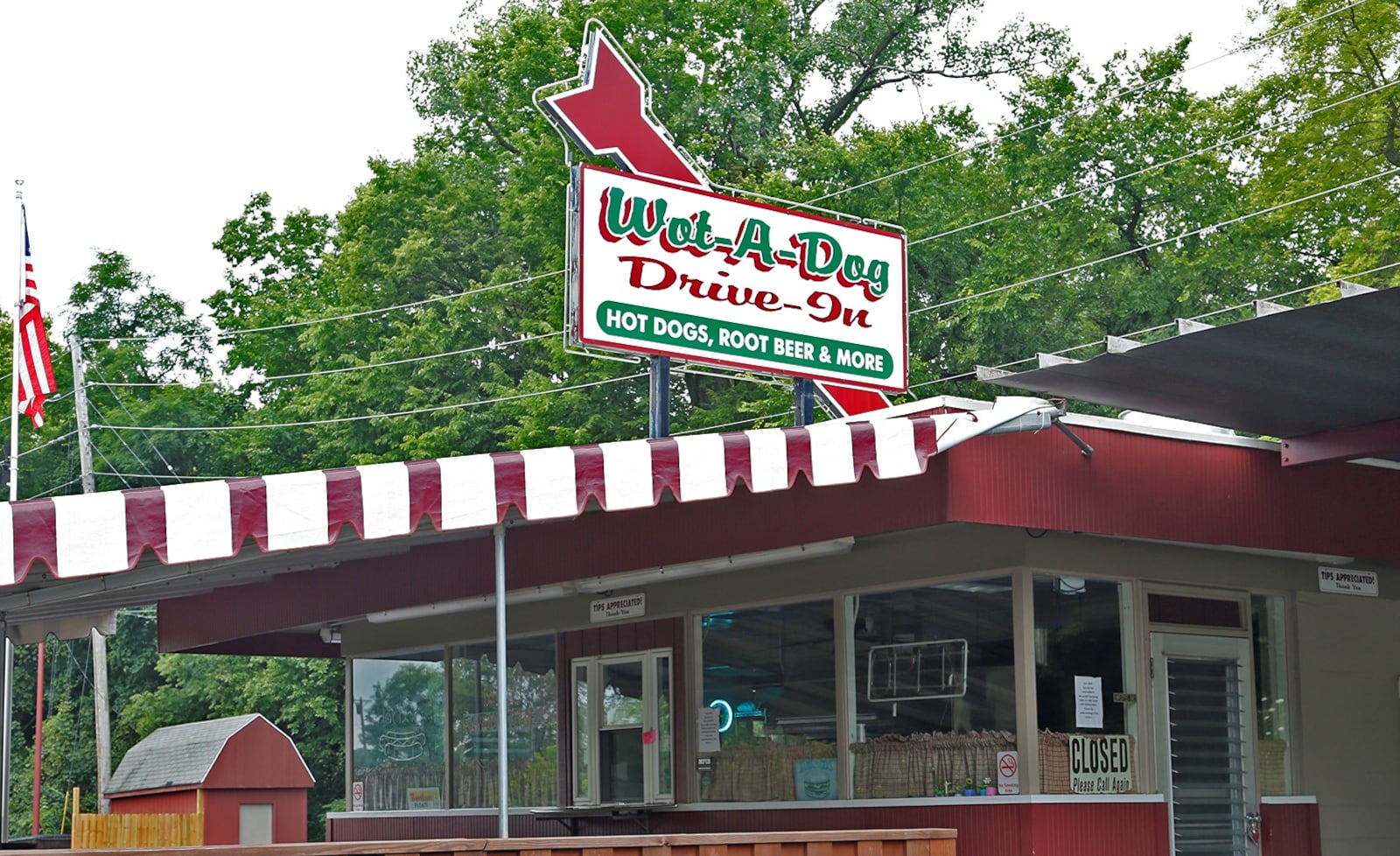Wot-A-Dog Drive-In in New Carlisle. FILE