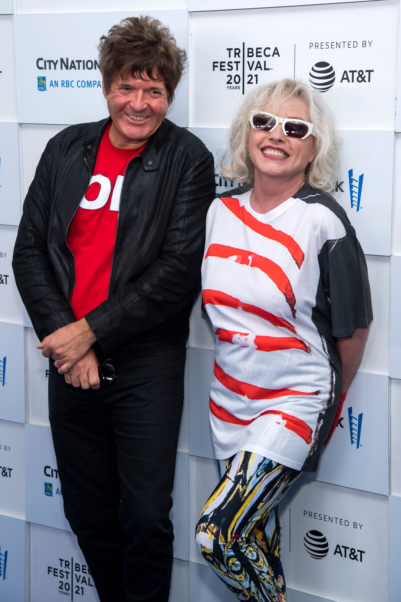 FILE - Clem Burke and Debbie Harry attend a screening of "Blondie: Vivir En La Habana" during the 20th Tribeca Festival at The Battery on June 16, 2021, in New York. (Photo by Charles Sykes/Invision/AP, File)