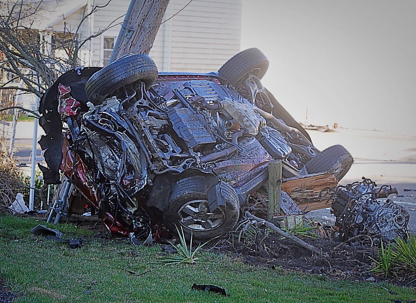 PHOTOS: Chase ends in fatal crash in Miami County