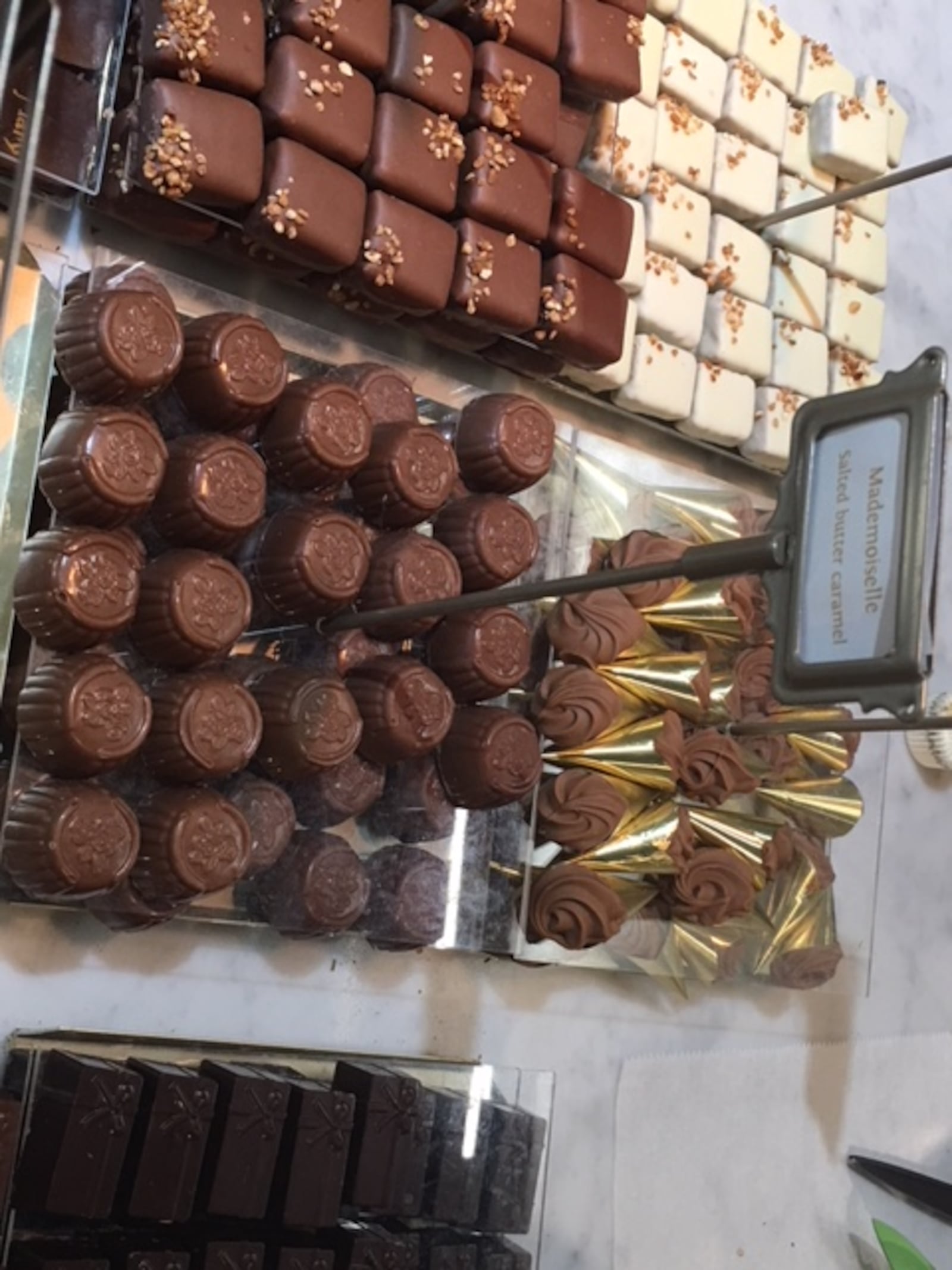 The Salted butter caramels are one of Madame Delluc's best sellers. Customize your box at the counter. (Contributed photo by Alexis Larsen)