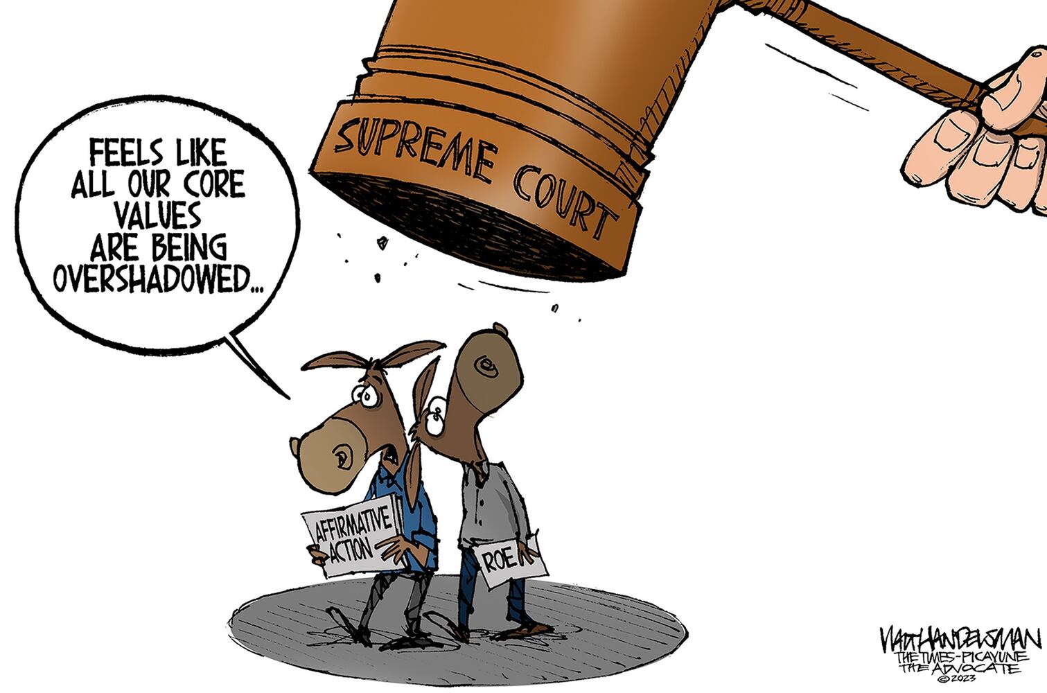 CARTOONS: Walt Handelsman, July 1, 2023
