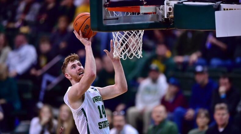 Wright State's Brandon Noel and the Raiders dropped a one-point decision to Toledo on Tuesday night at the Nutter Center. file photo