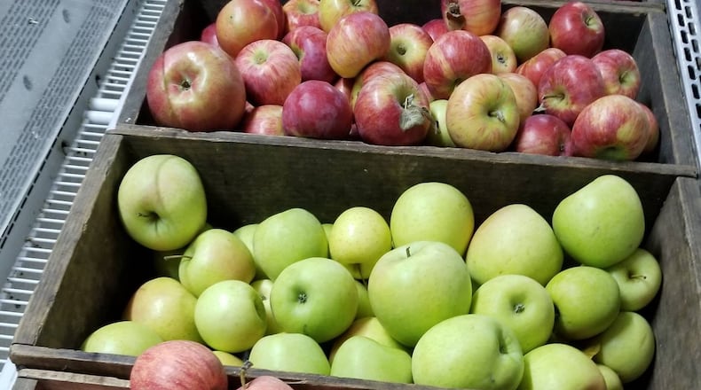 Monnin’s Fruit Farm. Phyllis and Roger Monnin founded the family business.