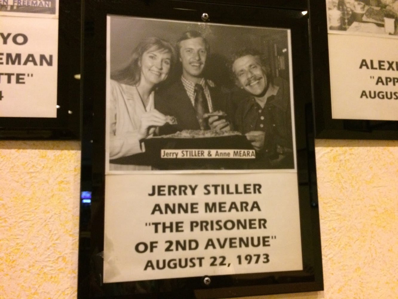 Famous faces at Marion's Piazza