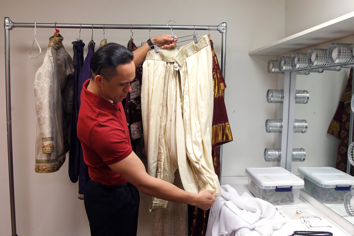 "King and I" dressing rooms