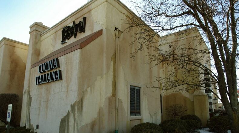 The original Bravo! Italian Kitchen at 2148 Miamisburg-Centerville Road east if the Dayton Mall. 2005 file photo by Jim Witmer