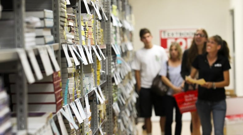 Wright State is launching a new program in an attempt to negotiate better textbook prices while Wittenberg University’s bookstore offers a price match program to students.