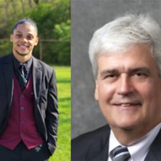 Daquan Neal, left, and Mike Stevens, right, are both candidates for the 39th District in the statehouse. Contributed photos