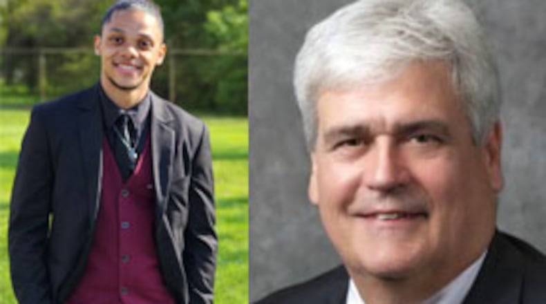 Daquan Neal, left, and Mike Stevens, right, are both candidates for the 39th District in the statehouse. Contributed photos