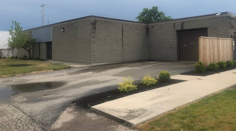 Adam Dwyer wanted to open a crematory at this property on Lindorph Drive. But a judge has ruled his variance in support of the project should not have been approved. A sign was posted this week advertising the property for lease. CORNELIUS FROLIK / STAFF