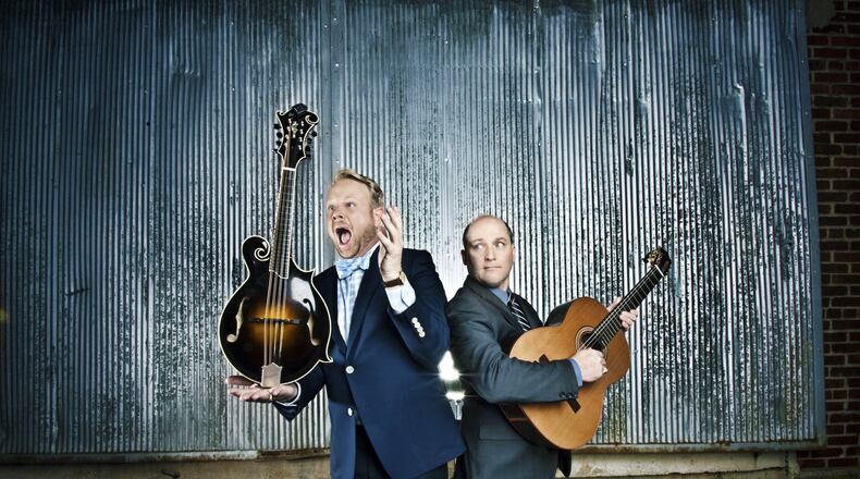 Dailey & Vincent, recent inductees in the Grand Ole Opry, perform at the Southern Ohio Indoor Music Festival at the Roberts Centre in Wilmington on Friday and Saturday, March 24 and 25. CONTRIBUTED